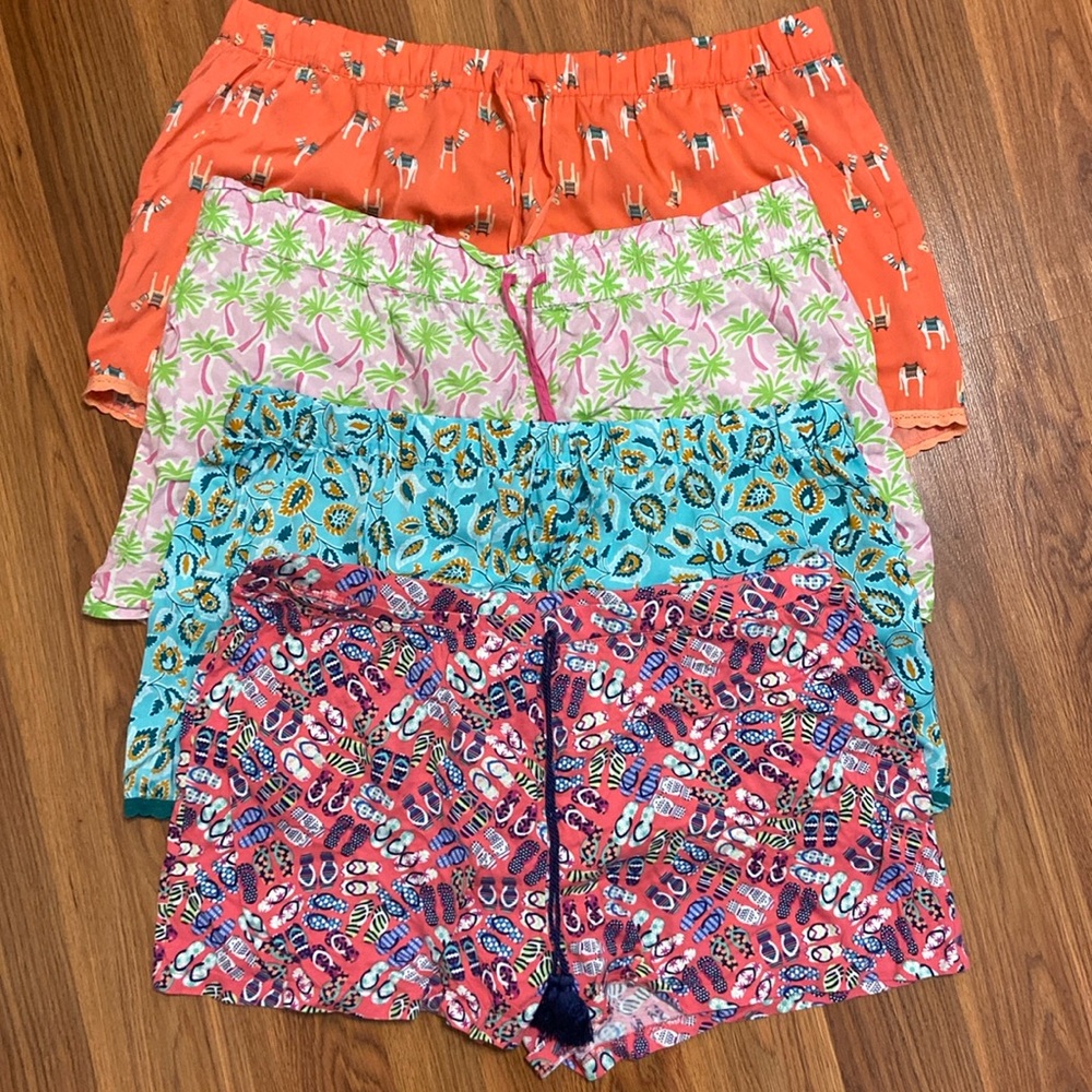 Pajama Shorts- Lot of 4